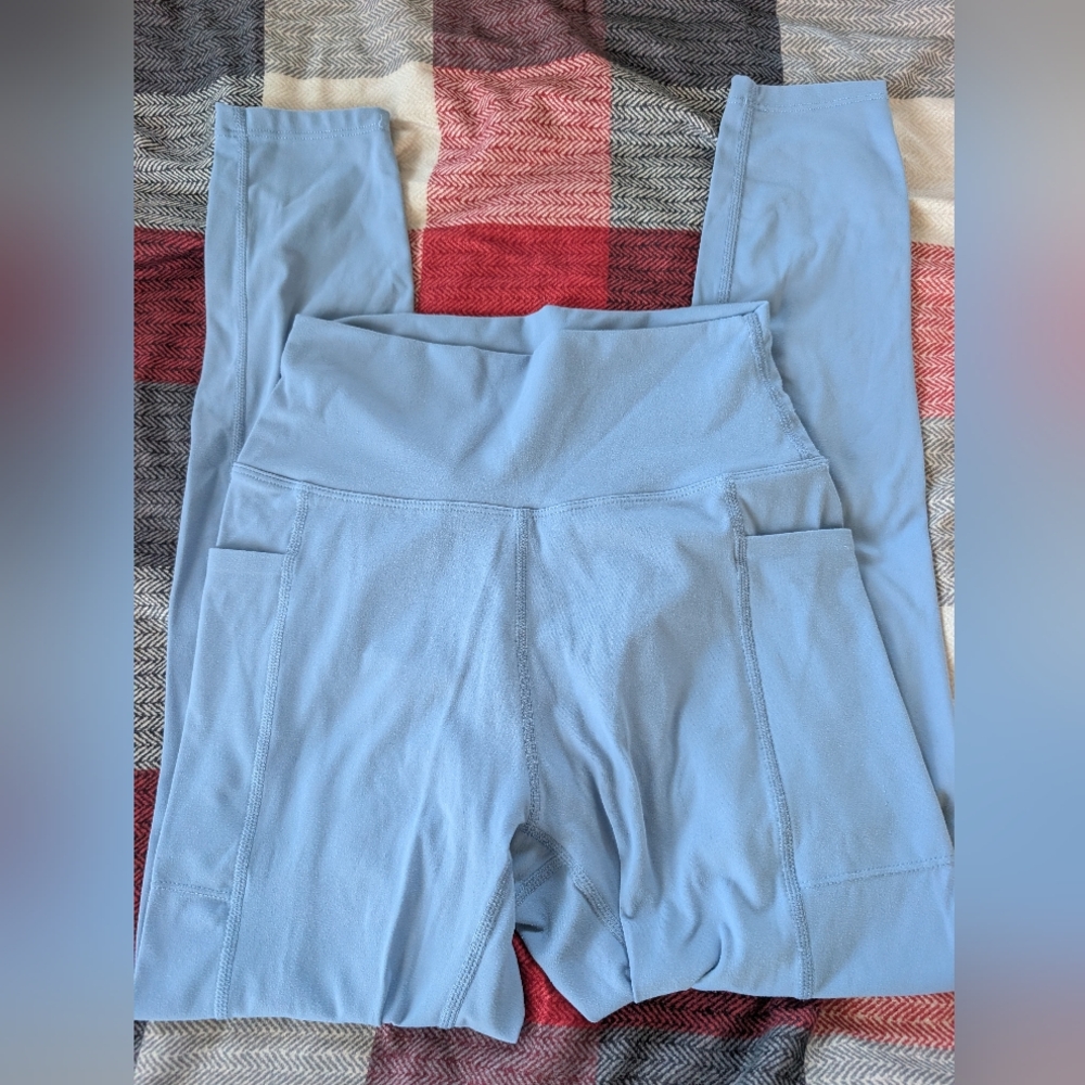 $$ Danskin Light Blue Leggings